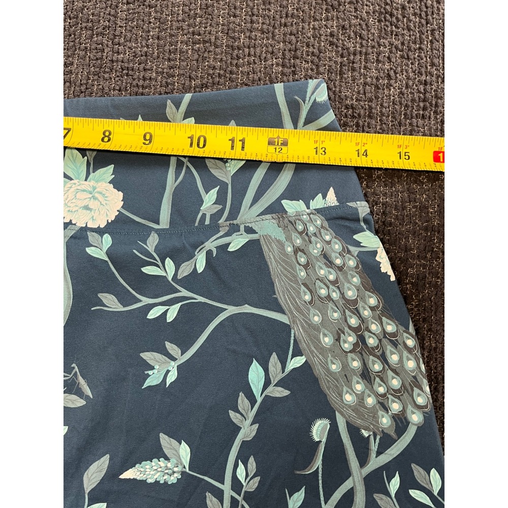 Greyson Womens Peacock Floral Performance Golf Skort Teal XS Active Skirt - Picture 7 of 8